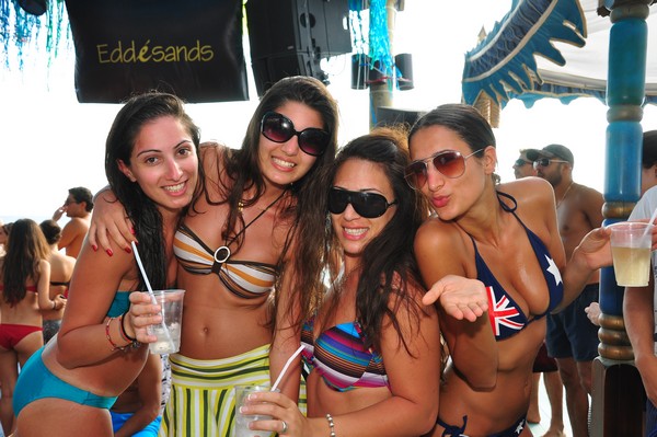 Champagne Shower @ Edde Sands